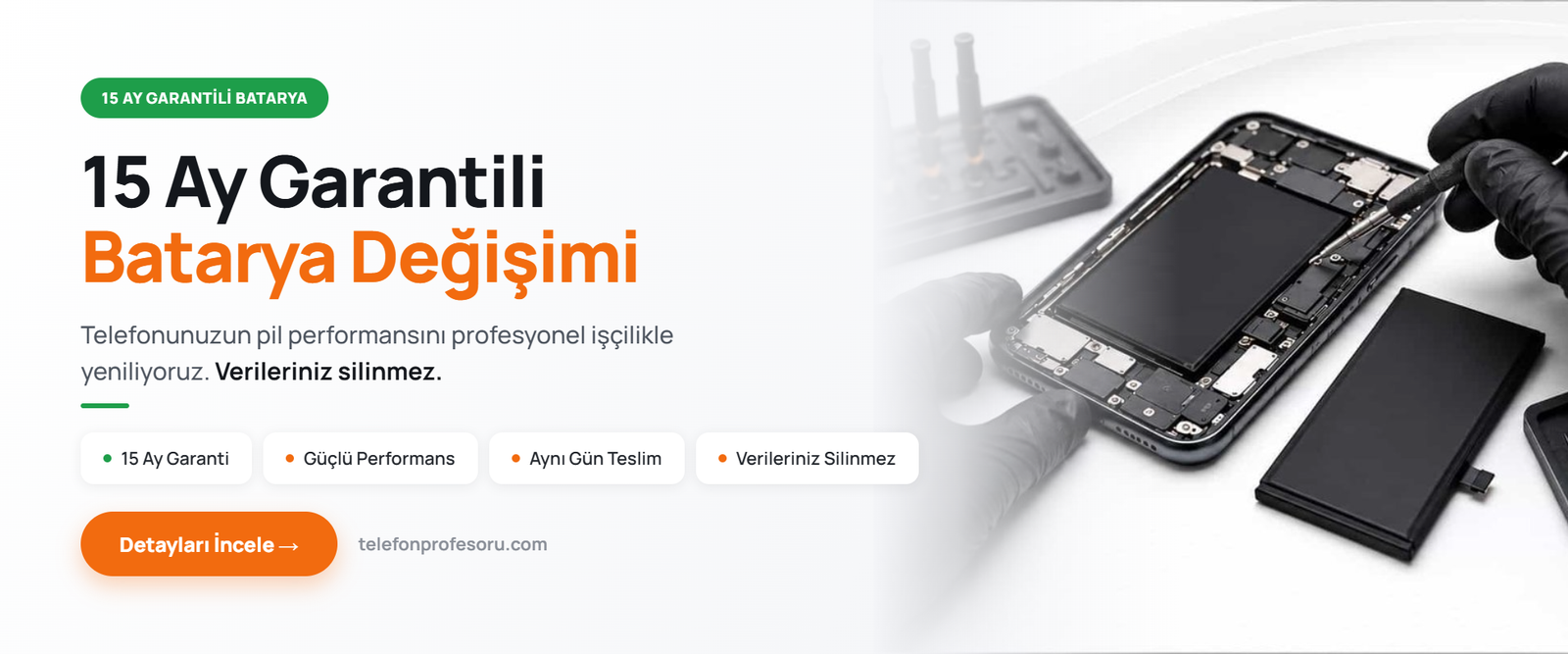 Pil değişimi