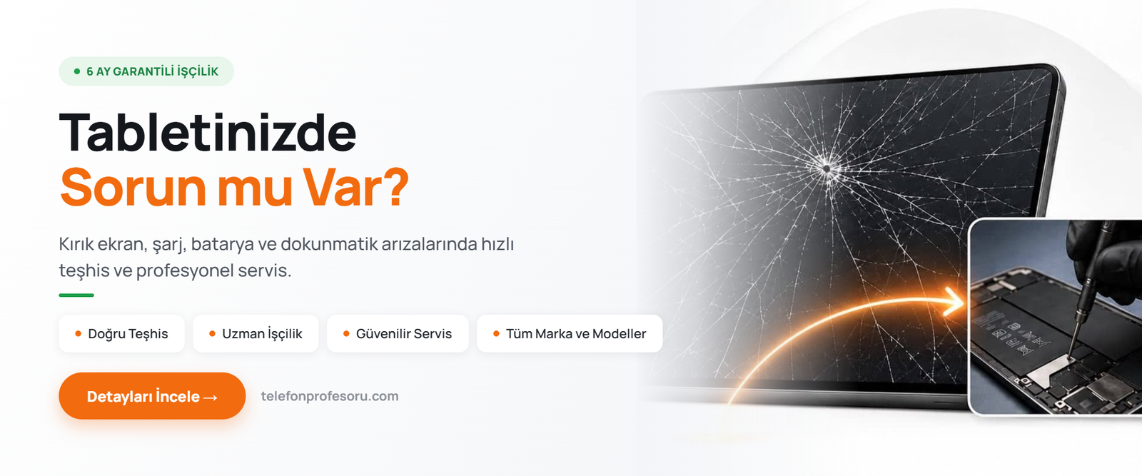 Tablet tamiri